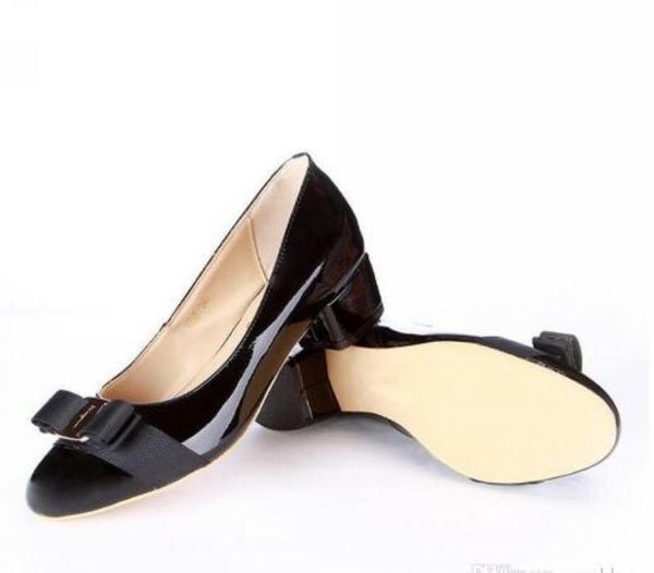

2020 fashion brand designer genuine leather designer casual travel ballet flats genuine leather women flat shoes sz 35-41, Black