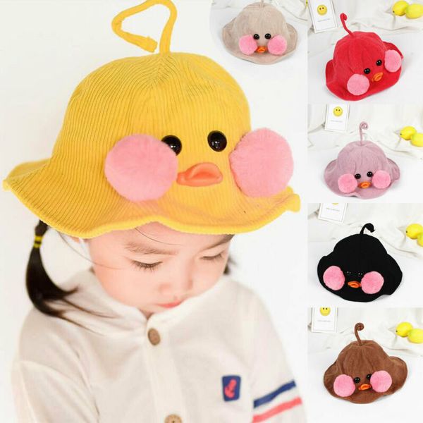 

прекрасные девочки дети вс защитные шлемы вс cap милый ребенок вельвет bucket hat в течение 1-8 лет