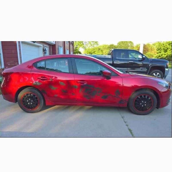 

car rose totem racing body stickers car personalized modification decals