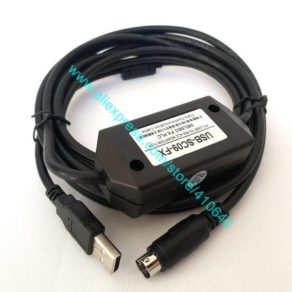 

fx series plc programming cable model usb-sc-09-fx date line date cable date wire stronger anti interference 2.5 meter length