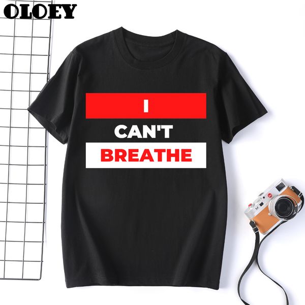 

george floyd black lives matter female t-shirt vintage women tshirts summer i can't breathe tee shirt femme cotton clothes, White
