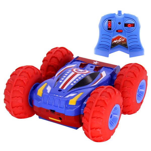 

new arrival boy beach toy air inflation stunt car 2.4g rc racing car 4ch jumping dancing car remote control toy for children
