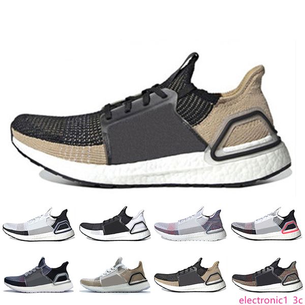 

2019 ultra 19 laser red refract oreo mens running shoes for men women ultra 5.0 raw sand-grey sport sneaker designer trainers, Black;green