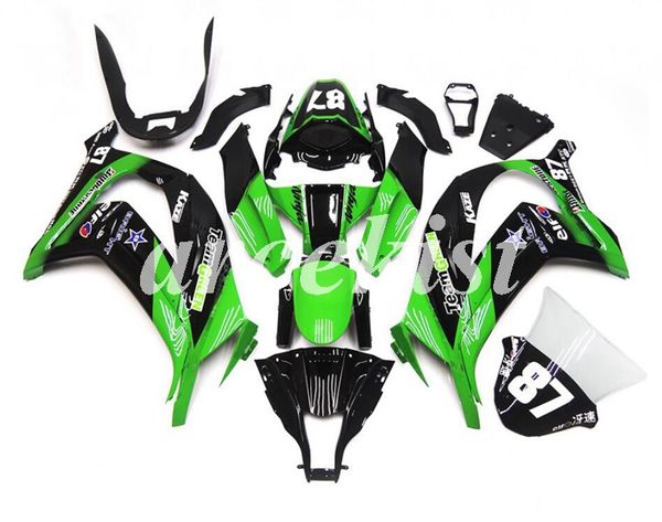 

4 free подарки injection новый abs обтекатели комплект, пригодный для kawasaki ninja zx-10r 2012 2013 2011 2014 2015 11 12 13 14 15 кузовног