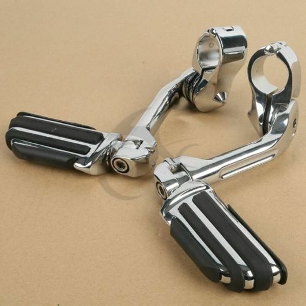 

motorcycle 32mm 1-1/4'' engine guard bar highway footpeg pegs for touring glide