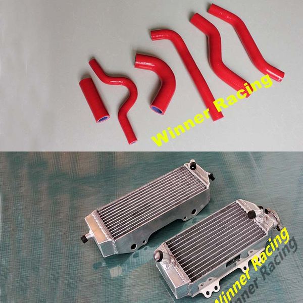 

aluminum radiator and silicone hose kit for kx 250 f kxf 2006 2007 2008