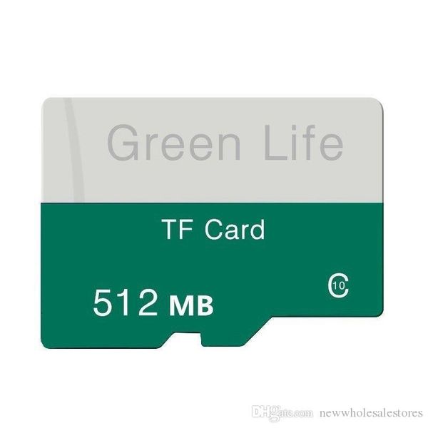 

великобритания оптовая # 174 micro flash карта памяти подлинная новый 512 мб green life micro tf карта class10 флэш-карта памяти для mp4