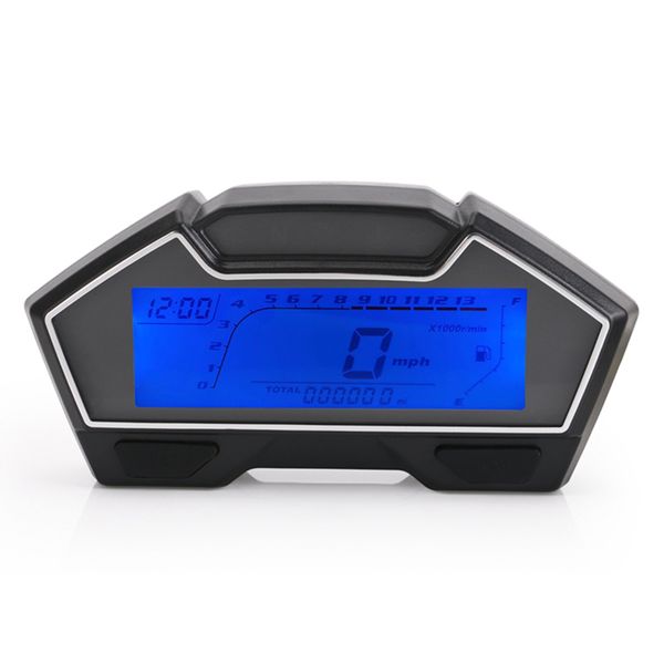 

digital lcd odometer speedometer tachometer fuel level display
