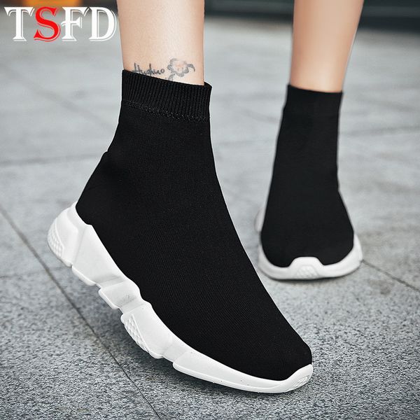 

mesh mens trainers thick bottom black sneakers for men shoes ultralight sock shoes round toe plus sizes shoe wild flats shoe s10
