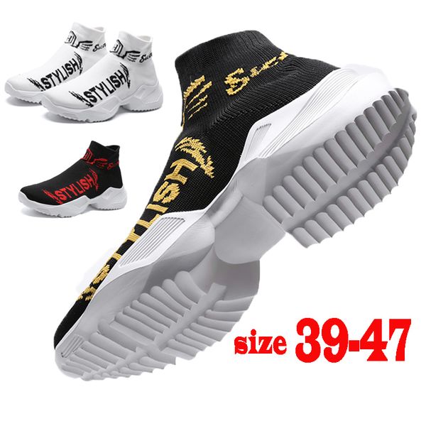 

2020 мужчины легкий walking high лодыжка обувь мужчины большой размер 39-47 размер 39-47 запуск boots white антипробуксовочная спорт кроссов
