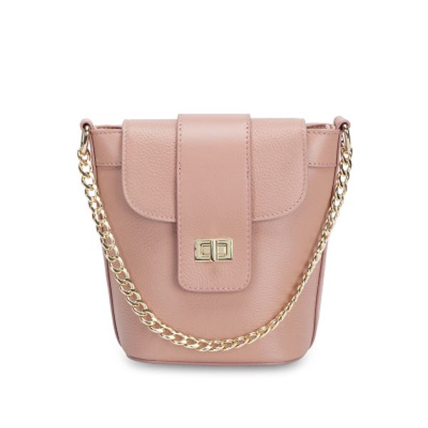 

2019 new women's bag female handbags crossbody bag luxury bucket lock buckle bucket chain shoulder messenger