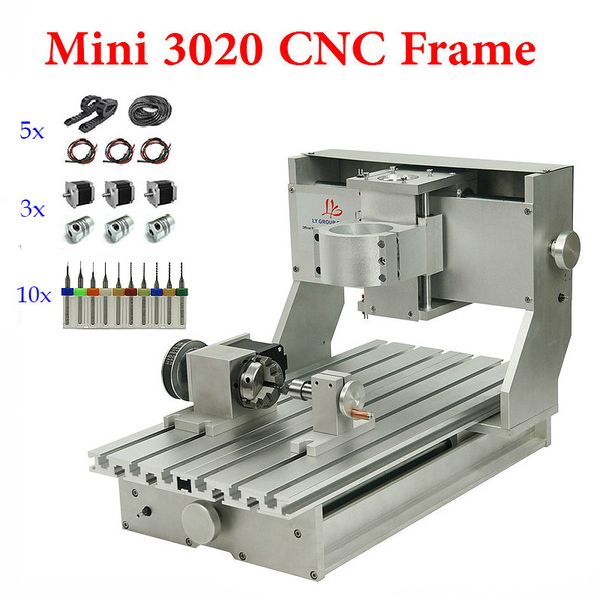

маршрутизатор cnc рамка мини 3020 точности фрезерного станок поделки мыла слоя алюминиевого направляющий с шариковым винтом