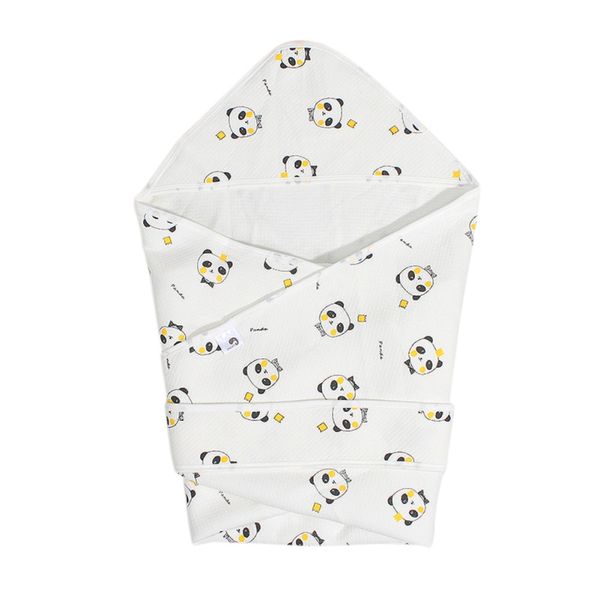 

baby boy girl newborn infant cotton cute quilt suitable thin blanket with hooded towel baby wrap blanket new arrival