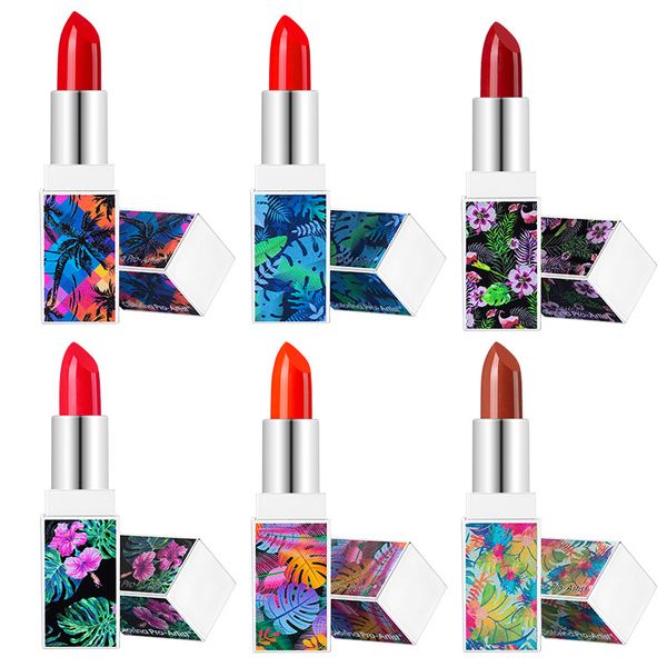 

lipstick, tropical rain forest, 6 color cosmetics lipstick