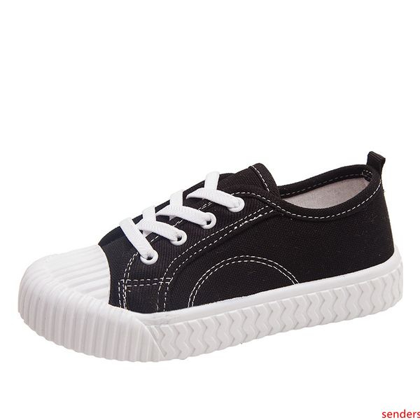 

2019 autumn new kids canvas shoes girls boys breathable casual candy color children's biscuit shoes size 21-33