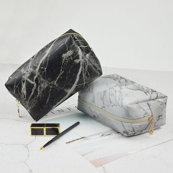 

toilette новый стиль камень шаблон cosmetic bag мода женщины сцепления сумка pu кожа косметика организатор trousse de