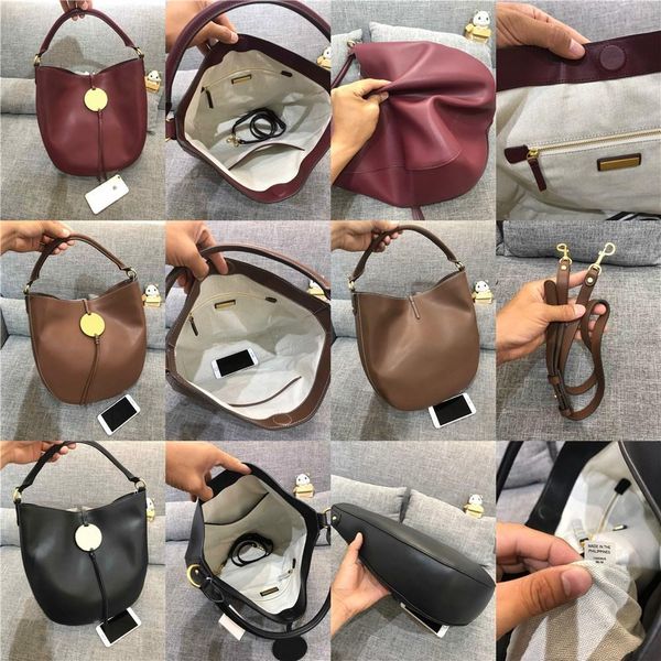 

desinger handbag luxury miller metal-logo clutch nappa leather shopping tb bag new logo magnetic closure versatile temperament