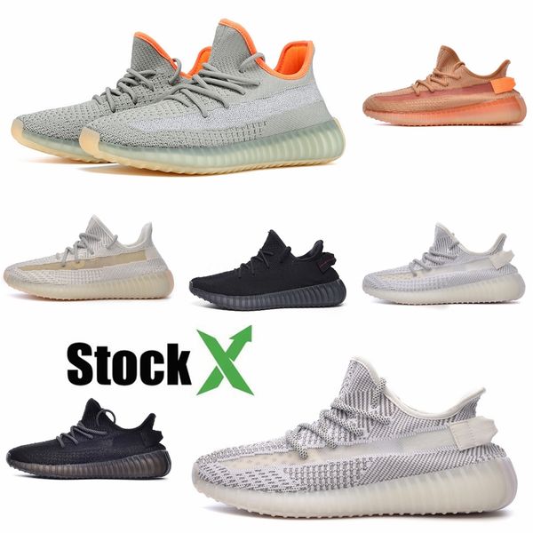 

2020 with box kanye west v1 men woman running shoes black gray sport trainers sneakers 123451935# #qa466