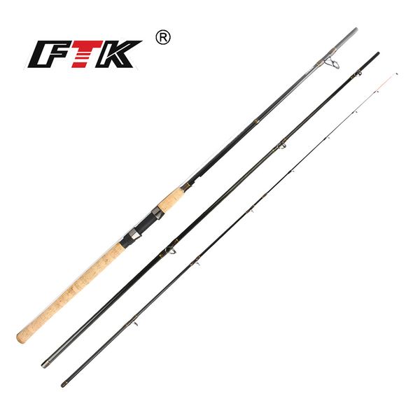 

ftk feeder high carbon super carp 3 sections 3.3m 3.6m 3.9m l m h lure weight 60-160g feeder fishing rod rod