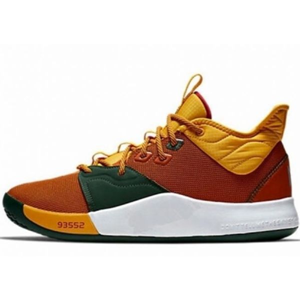 nike pg 3 uomo giallo