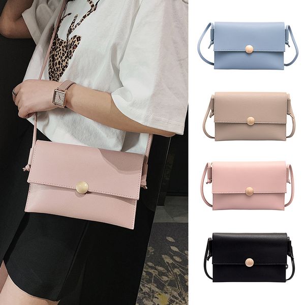 

2019 new fashion crossbody single shoulder bag double layer handbag with strap for women girls bs88