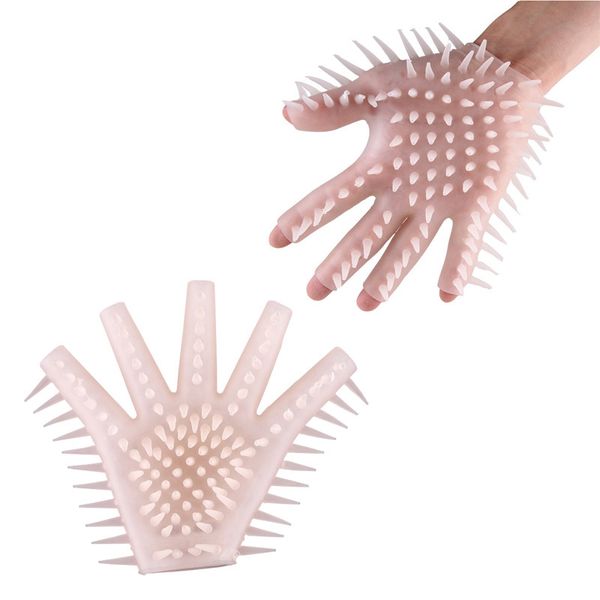 

1pcs new mace gloves palm body massage healthy care massager