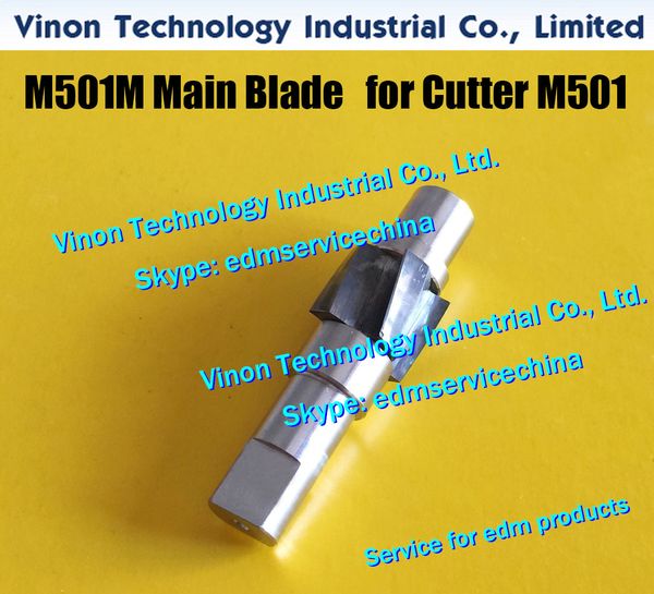 (1pc) M501M lâmina principal (New tipo) utilizado para Fio Unidade cortador M501 X056C326G51 para Mitsubishi DWC-CX período série-end, série FX