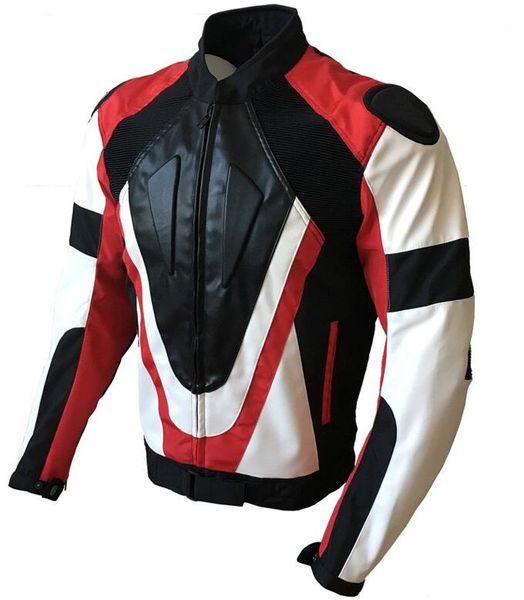 

motorcycle riding suit jacket men motorbike racing jacket with 5pcs protectors
