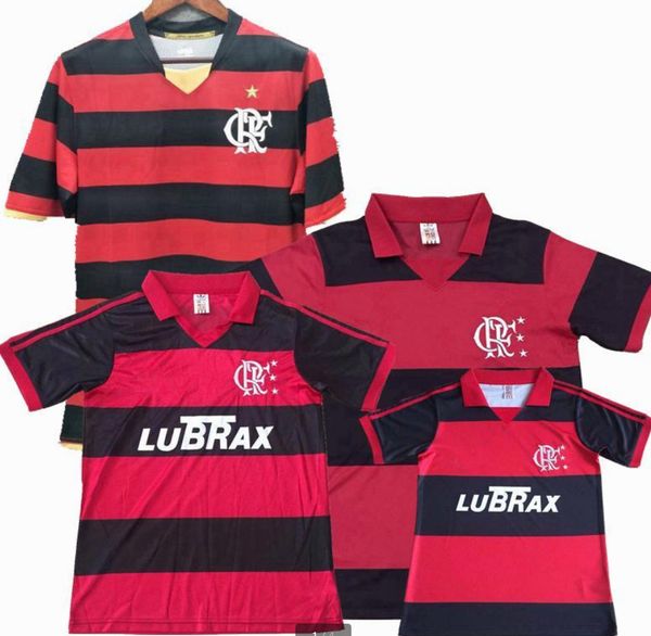 

1982 1988 1990 2008 retro cr flamengo soccer jersey vintage flamengo football shirt s-2xl, Black;yellow