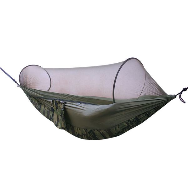 

2 people portable parachute hammock camping survival garden hunting leisure hamac travel double person hamak