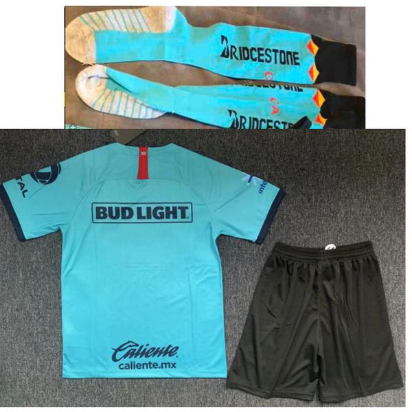

19 20 america soccer jersey kit 2019 2020 football shirt with socks, Black