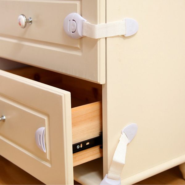 2019 Baby Safety Child Lock Plastic Drawer Door Cabinet