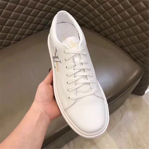 

design fashion casual shoes men sneaker men leather casual shoes low lace up casual flat shoes, Black;red
