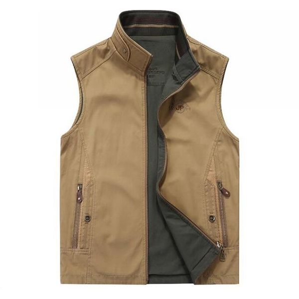 

fashion reversible casual vest men vests loose double-faced coat vest man's wear waistcoat plus size, Black;white