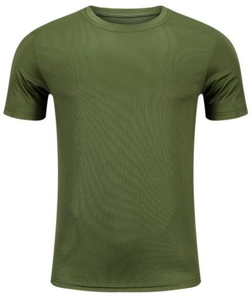 

2019 men's tight clothes running short-sleeved quick-drying t-shirt 2217, Black;blue