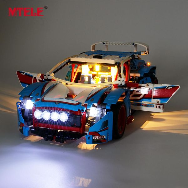 

mtele brand led light up kit for 42077 technic series rally car lighting set compatile with 20077 (не включает модель