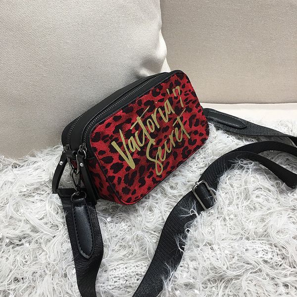 

fashion crossbody bags for women handbag leather new women shoulder bag red leopard bags for 2019 bolsa feminina sac main
