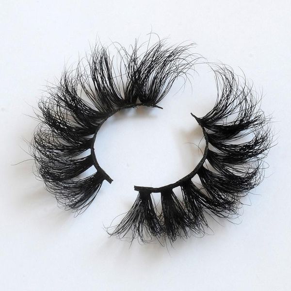 

false eyelashes 25mm 5d mink thick handmade full strip lashes makeup dramatic 3d