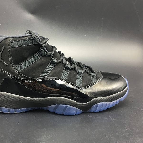 

air 11 cap and gown prom night blackout 378037-005 11s xi women men basketball sports shoes sneakers good quality trainers with original box, Black;white
