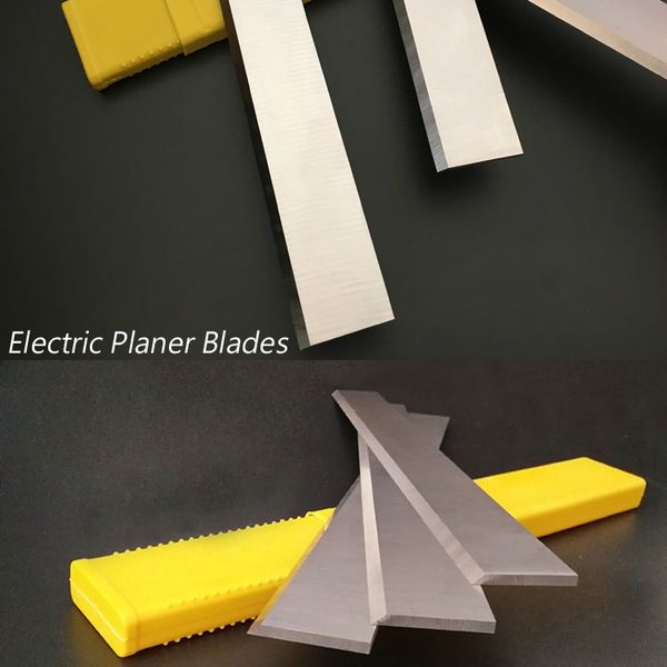 

4 pieces hss electric planer cutter 3*25*200mm w4 high-speed steel planer blades width: 25mm, length: 200mm, wood planing tool