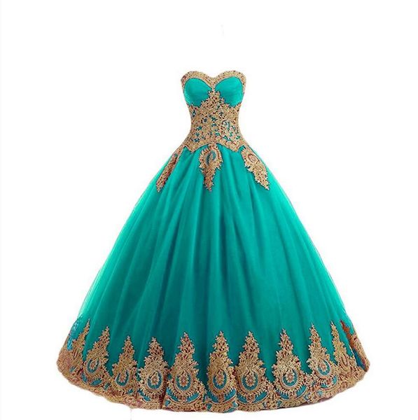 

real ps lace-up appliques gold lace plea ball gown masquerade quinceanera dresses sweethea backless floor length sweet 16 pageant gowns, Blue;red