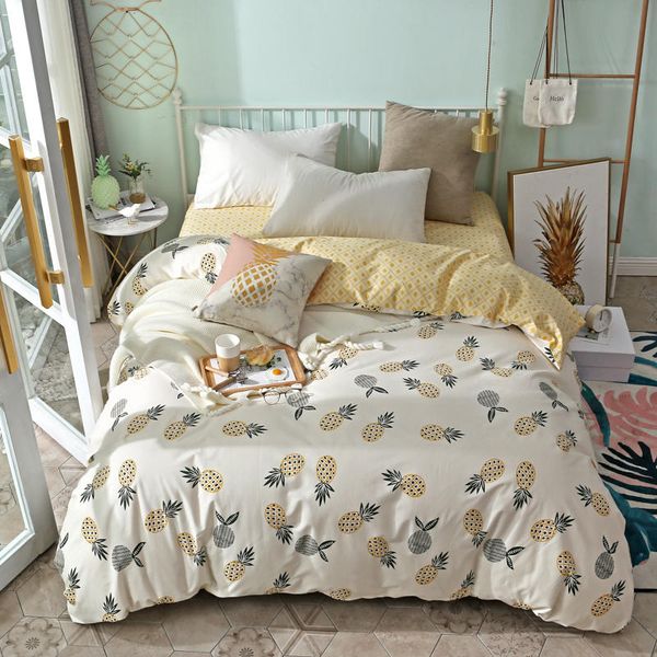 2019 Luxury Cotton Comforter Cover Duvet Cover With Zipper Super