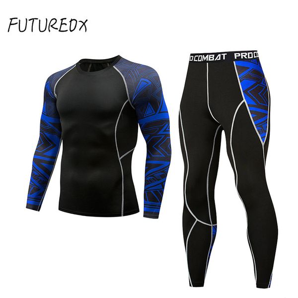 

bottoms mma rashguard men compression pants fitness men leggings thermal underwear bottom base layer men's tracksuit clothing, Black