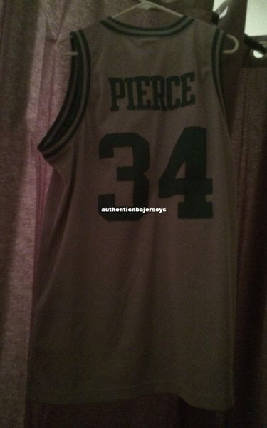 

wholesale paul pierce 1963 gray green nk rewind sewn jersey men #34 t-shirt vest stitched basketball jerseys ncaa, Black;blue