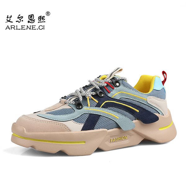 

new trend tennis shoes men lace-up jogging athletic trainers sport male shoes outdoor walking sneakers chaussures homme