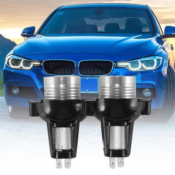 

onever 2pcs error led angel eyes marker lights bulbs for e39 6000k 5w running lights