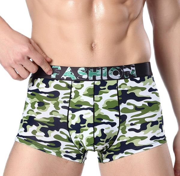 

retro printed man underwear men box soft mens underwear trunks nylon cuecas male homme boxer fashion panties, Black;white