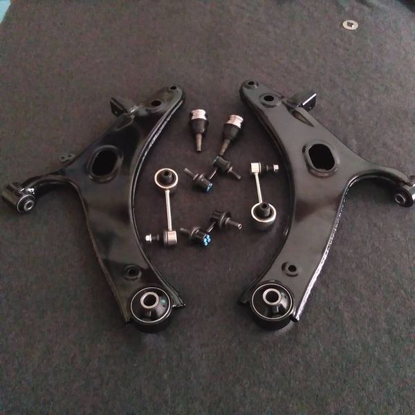 

абсолютно новый 8шт переднего нижнего рычага шаровая опора передняя задняя бар ссылка набор for09 10 11 12 субару форестер и xv