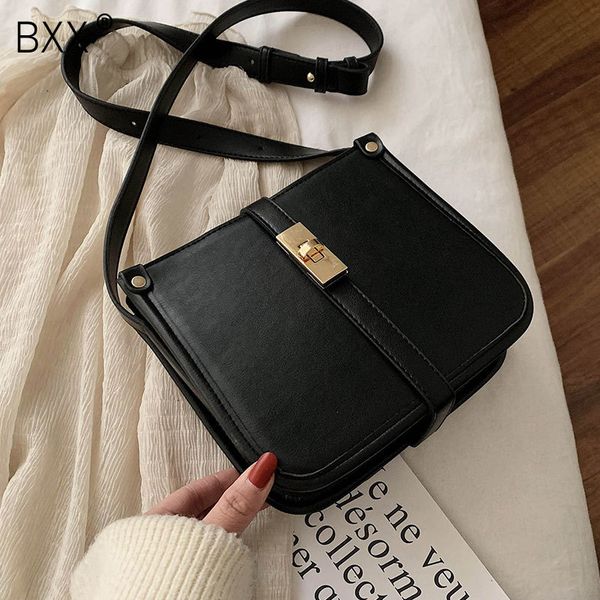 

bxx] small pu leather crossbody bags for women 2020 spring shoulder messenger bag female travel handbags cross body bag hk830