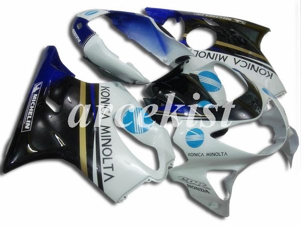 

новый abs мотоцикл полный обтекатели комплекты, пригодный для honda cbr600 fs f4 1999 2000 99 00 кузовостроение набор пользовательских синий